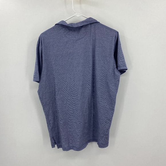 David Donahue Blue Polo Shirt Large - Picture 4 of 8